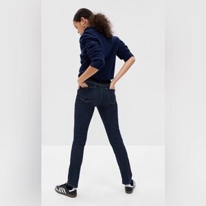 Gap Classic Straight High Rise Dark Indigo Denim Jeans Women’s Size 29 8 Regular